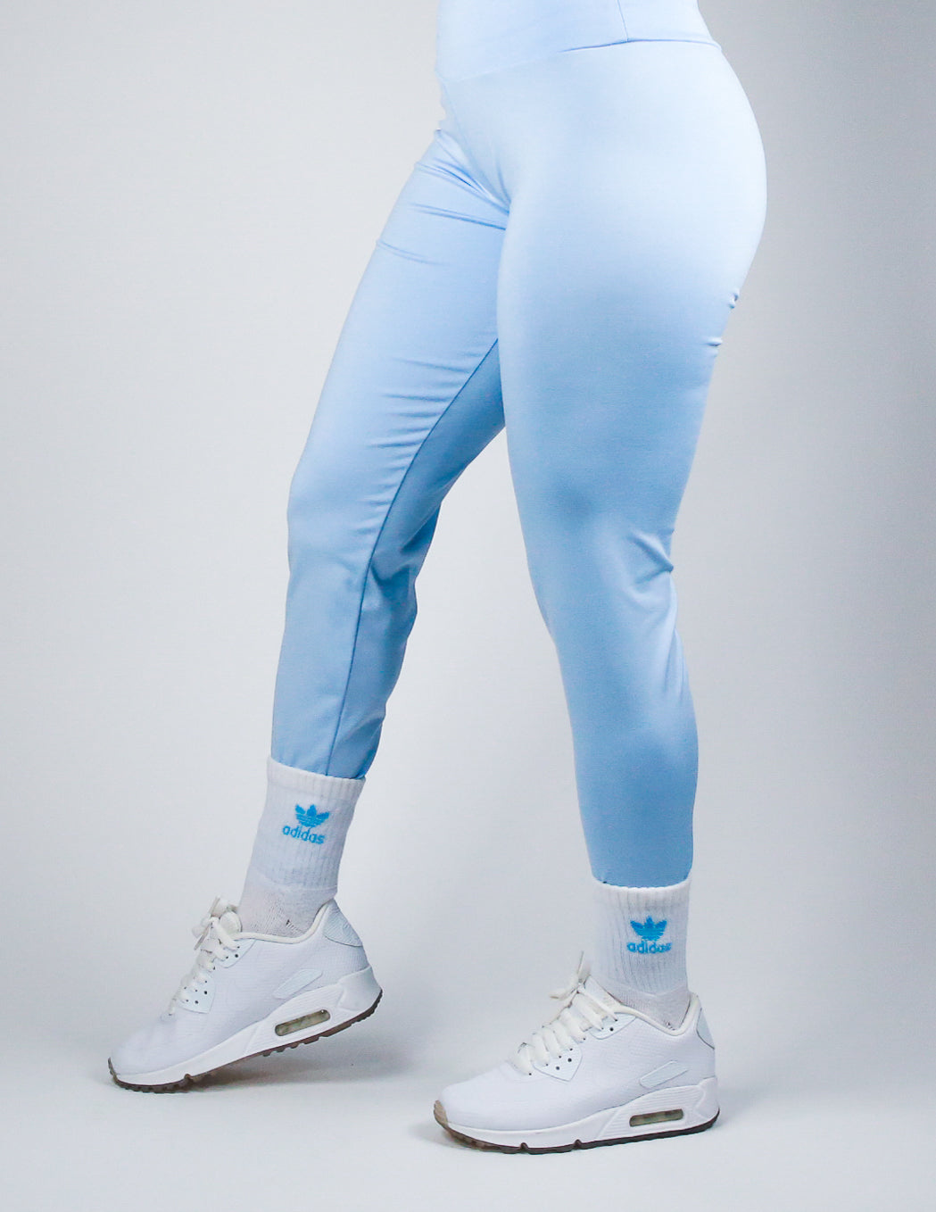 CR High Waist Performance Jogger (Sky Blue)